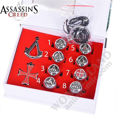 Кольца и подвески Ассасина / Assassin's Creed